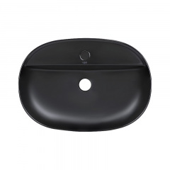 Раковина-чаша Qtap Scorpio 610x400x120 черная матовая (QT142203MBMBN) Боярка