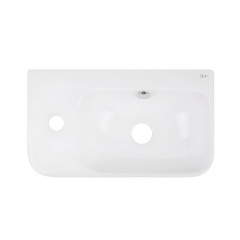 Раковина Qtap Tern 450х260х155 белая (QT17115117LWN) Каменское