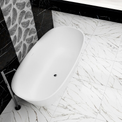 Плитка Golden Tile Nero E Bianco белый NB0500 11х595х595 мм Харків