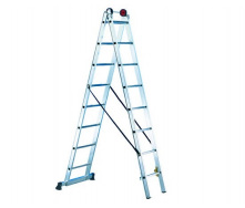 Двухсекционная лестница SVELT EURO E2 8-16 STEPS