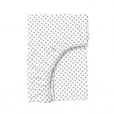 Простыня на резинке 120х200 см MINI DOTS CS7 Cosas белый