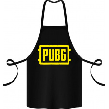 Фартук с принтом Арбуз Pubg 68 см Черный