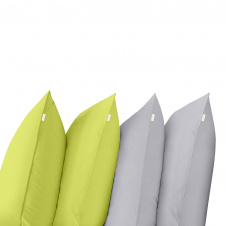 Набор наволочек Cosas LIME & GREY SET 50х70 см Лайм/серый