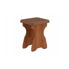 Табурет CuisineCorner (коричневий + лісовий горіх, 35х33х45 см)