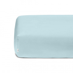 Подростковая постель с простыней на резинке LIGHT BLUE ANIMALS Cosas Белый 155х215 см Вознесенск