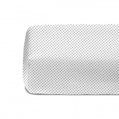Простыня на резинке 120х200 см MINI DOTS CS7 Cosas белый Каменка-Днепровская