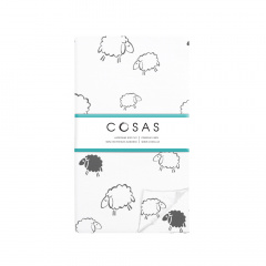 Семейный комплект постельного белья Sheep Dark Grey CS1 Cosas серый 2х160х220 см Полтава