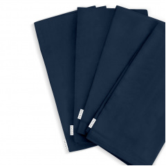 Набор салфеток Cosas DARK BLUE SATIN Сатин 35х35 см 4 шт Лубны