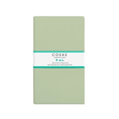 Двуспальная постель с простыней на резинке Beige Geometry CS3 Cosas Бежевый 180х220 см Ірпінь