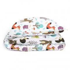 Подростковое постельное белье Colorful Animals CS4 Cosas Бежевый 160х220 см Киев