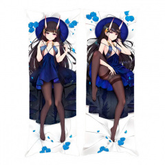 Подушка обнимашка дакимакура Ноширо Лазурный путь Azur Lane v2 120x40см (22110) Bioworld Прилуки
