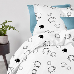 Набор наволочек Cosas MINT SHEEP 50х70 см. Курінь