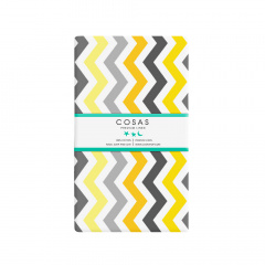 Евро наволочка Cosas ZIGZAG YELLOW GREY Ранфорс 50х70 см Желтый Днепр