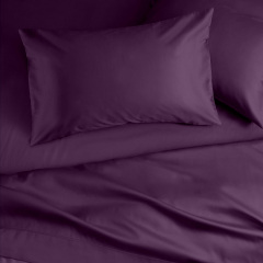 Евро постельное белье сатин Violet 70 Cosas Фиолетовый 200х220 см Гуляйполе