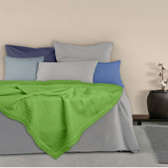 Покрывало 240х260 Lime Waffle Weave Cosas Лайм Косів