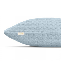 Наволочка Cosas Wave Waffle Weave 40х40 см Лазурный Долина