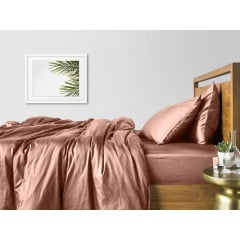 Наволочка Cosas BEIGE SATIN 45х45 см Бежевый Владимир-Волынский