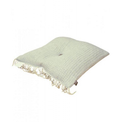 Декоративная подушка с пуговкой Прованс ANDGERS 45х45 см Серый (2679) Полтава