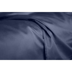 Евро постельное белье сатин Dark Blue CS6 Cosas Графит 200х220 см Нововолынск
