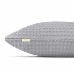 Наволочка Cosas Smoky Greek Waffle 40х40 см Серый Доманівка
