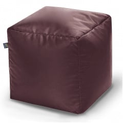 Бескаркасный пуфик Tia-Sport Кубик 40х40х40 см Бордовый (sm-0012-179) Королево