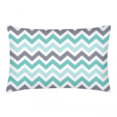 Наволочка Cosas ZIGZAG MINT GREY 45х45 см Мятный Якимівка