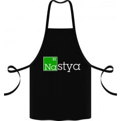 Фартук с принтом Арбуз Nastya 68 см Черный Красноград