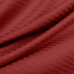 Простыня полуторная сатин 155х240 см BURGUNDY Cosas красный Ровно