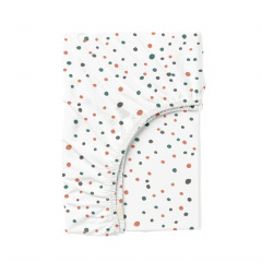 Простыня на резинке 90х200 см COLOR DOTS Cosas Королёво