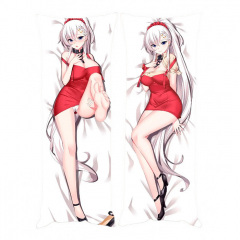 Подушка Обнимашка Bioworld Дакимакура Белфаст Лазурный путь Azur Lane 150х50см (19227) Курень