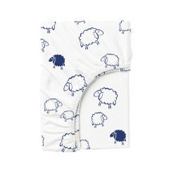 Простыня на резинке 90х200 см SHEEP BLACK WHITE Cosas Энергодар