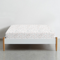 Простыня полуторная 155х240 см COLOR DOTS Cosas Косов