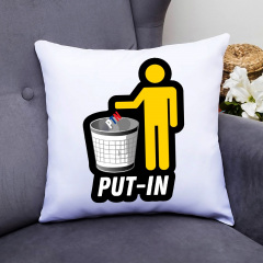 Подушка декоративная с принтом "Put-in" Белый Кавун П000410 Енергодар
