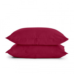 Семейный комплект постельного белья Ruby BORDO Cosas Бордовый 2х160х220 см Ковель