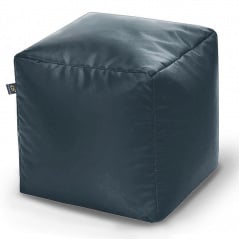 Бескаркасный пуфик Tia-Sport Кубик 40х40х40 см Серо-синий (sm-0012-272) Ивано-Франковск