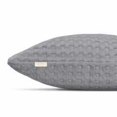 Наволочка Cosas Smoky Waffle Weave 45х45 см Серый Косов