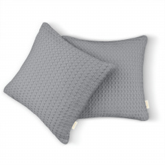 Наволочка Cosas Smoky Waffle Weave 45х45 см Серый Косов