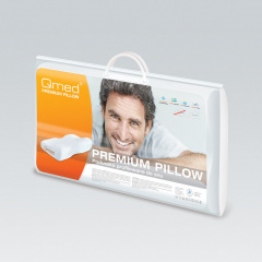 Подушка ортопедическая Qmed Premium Pillow Белый Ровно