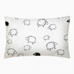Евро наволочка Cosas SHEEP Ранфорс 50х70 см Белый Дубно