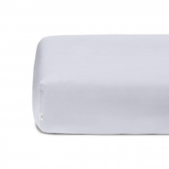 Набор простыни на резинке Cosas WHITE/GREY Ранфорс 140х200х20 см 2 шт Серый/Белый Королёво