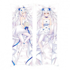 Подушка обнимашка дакимакура Лаффи Лазурный путь Azur Lane 120x40см (22168) Bioworld Жмеринка