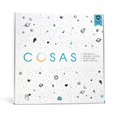 Простыня на резинке в детскую кроватку 60х120 см BIRDS CS1 Cosas Кам'янка-Дніпровська