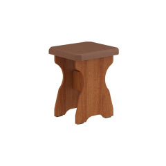 Табурет CuisineCorner (коричневий + лісовий горіх, 35х33х45 см) Каменское