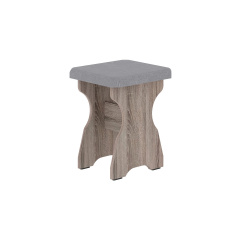 Табурет CuisineCorner (сірий + трюфель, 35х33х45 см) Краматорськ