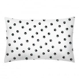 Евро наволочка Cosas PAWS Ранфорс 50х70 см Белый