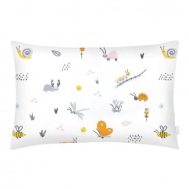 Детская наволочка Cosas BEES Ранфорс 40х60 см Белый