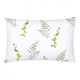 Евро наволочка Cosas GREEN FOLIAGE Ранфорс 50х70 см Зеленый