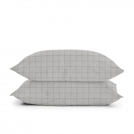 Набор наволочек Cosas GREY GEOMETRY 50х70 см Серый