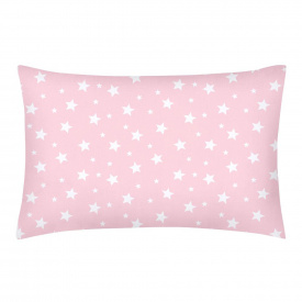 Евро наволочка Cosas ROSY STARFALL Ранфорс 50х70 см Розовый