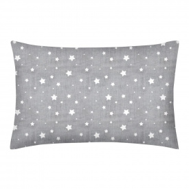 Детская наволочка Cosas STARFALL Ранфорс 40х60 см Серый